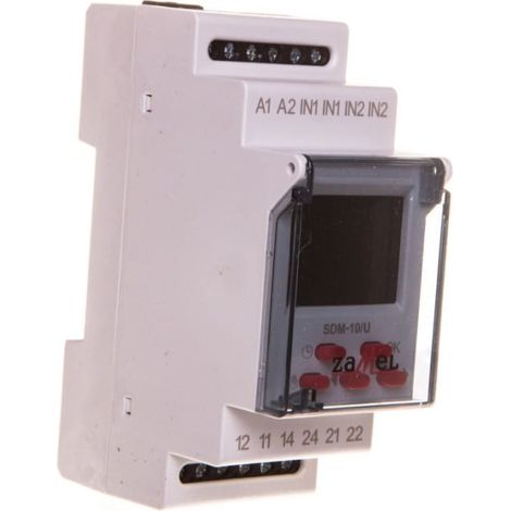 Controlador digital para timbre escolar 24-250V CA / 30-300V CC SDM-10/U EXT10000119