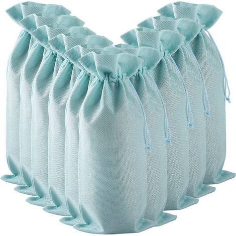 (B) Sacs cadeaux 16 x 36 cm, lot de 10