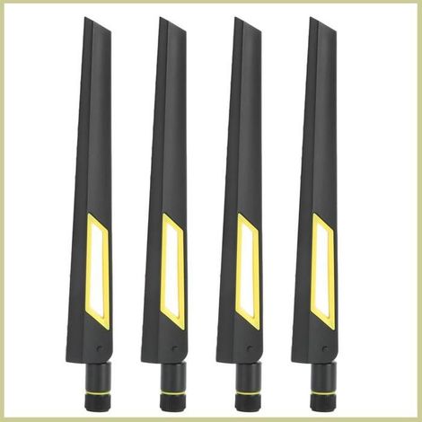Antenne Routeur 4Pcs pour RTAX88U AX6000 2.4G / 5G DualBand 10dB SMA Antenne (1/4)