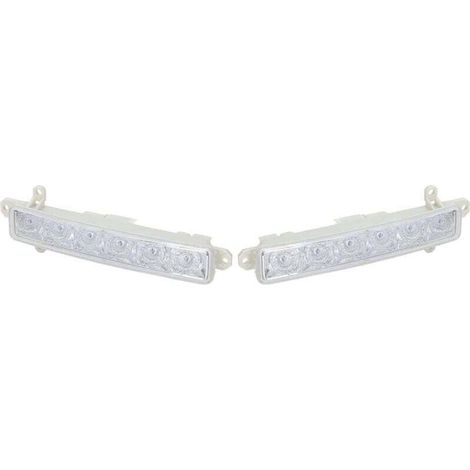 9802795580 2 Pièces Feux Diurnes de Voiture 5520280 6 LED Lumière Lumineuse Remplacement Résistant à la Chaleur pour Peugeot 301 308S 408 (1/4)