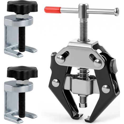 3 Pièces Extracteur de Bras d'essuie-Glace, Extracteur Bras Essuie Glace, Extracteur de Bras, Universel Réglable, Compatible avec la Plupart, Ouverture Maximale de 9-30 mm (1/5)