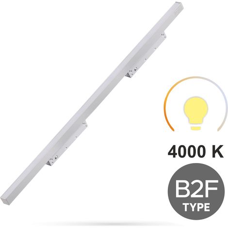 Faro LED bianco da 40W 4000K bianco neutro tipo B2F per binari magnetici SMART TRACK 48VDC (1/5)
