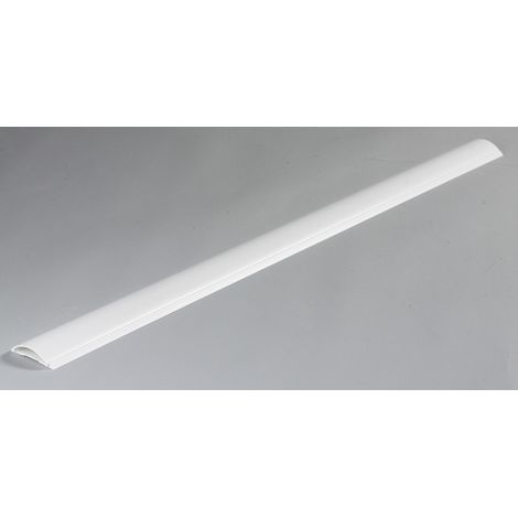 Canalina adesiva per cavi 70 mm x 1 m Bianco