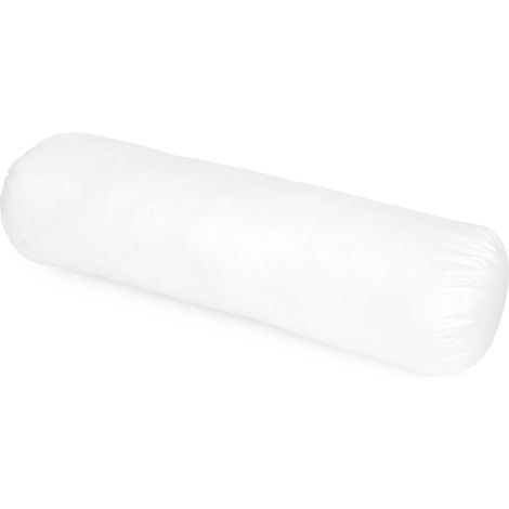 Traversin 70 cm FLOTEX – Garnissage en fibres polyester creuses siliconées – Enveloppe percale 110g/m2 – Confort ferme – Linnea (1/5)