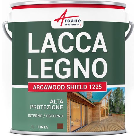 Impregnante legno per esterno trasparente - ARCALASURE HYDRO - 1 L Teak dorato - ARCANE INDUSTRIES (1/5)