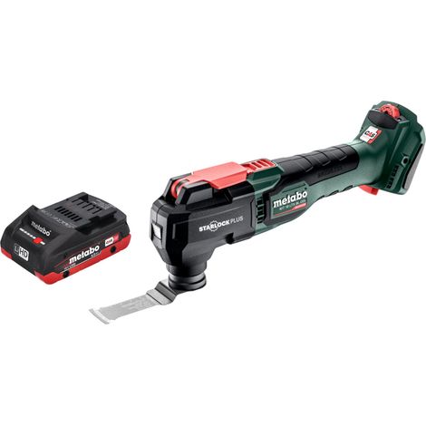 Metabo MT 18 LTX BL QSL Multitool a batteria 18 V Brushless Starlock Plus + 1x batteria LiHD 4,0 Ah - senza caricabatteria (1/5)