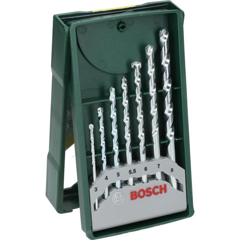 Set Punte per Muro x 7 7 Pezzi Bosch (1/2)
