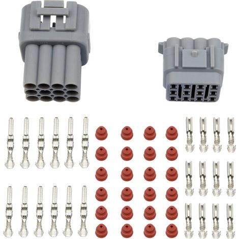 10 Kits Câble électrique étanche, connecteur 12 broches, compatible avec les bornes 2.2mm, câble (1/5)