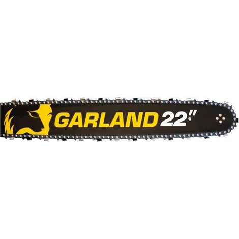 Kit ensemble barre et chaine COMBO INDIANA 22" 3/8-V20 - Coloris - Noir