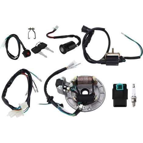 Zündspule, CDI, Zündkerze, Kabelbaum, Magnetzünder, Stator-Kit für 50cc - 140cc Kickstart Dirt Bikes, Pit Bikes und ATVs (1/5)