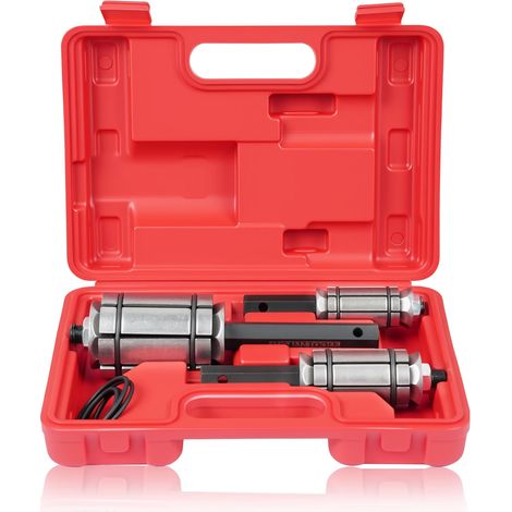 3 Pièces Kit de Expandeur pour Tuyaux D'échappement, 1,1/8"-3,1/2", Écarteur d'Échappement, d'Extension de Tuyau de Tube de Queue de Silencieux d'Échappement Automobile Universel (1/5)