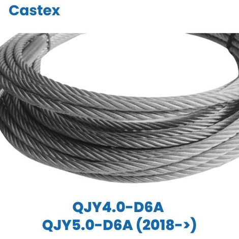 Fune di sollevamento in acciaio Castex QJY4.0-D6A e QJY5.0-D6A (modelli del 2018) (1/5)