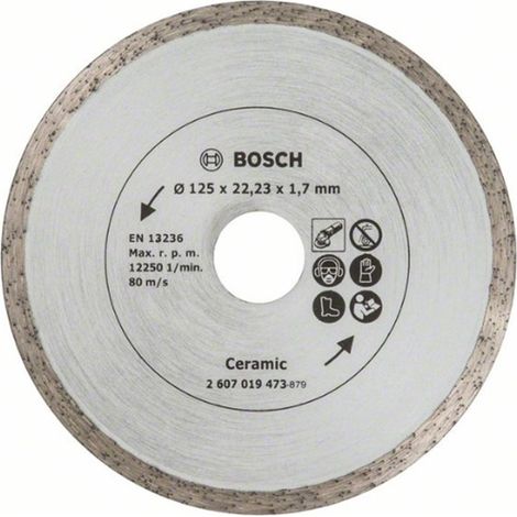 Disco  de diamante  Bosch  para  baldosas,  diámetro:  125  mm  -  2607019473
