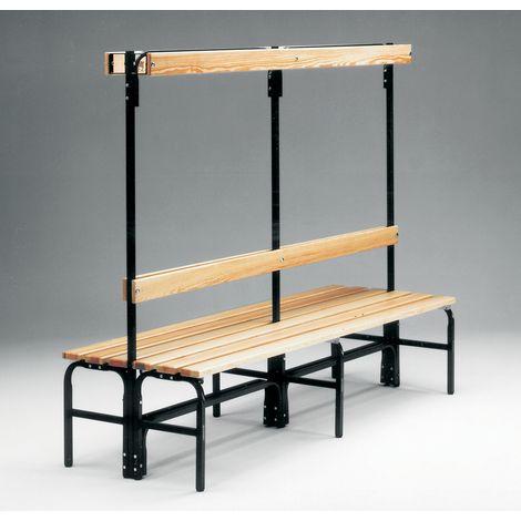 Sypro, Bancs avec portemanteaux pour vestiaires, double face, (1/4)