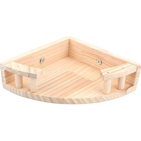 Plateforme pour petits animaux : rat, gamelle, jouet à mâcher pour cage, hamster nain (1/4)