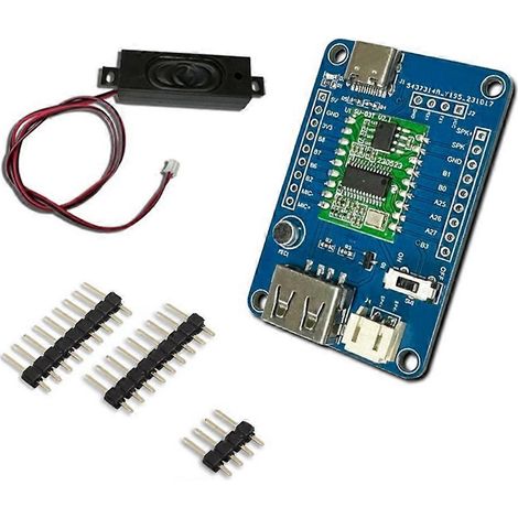 Módulo multifunción SU-03T con control de reconocimiento de voz sin conexión, compatible con reconocimiento de inglés y chino, y control de puerto GPIO. (1/5)