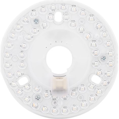 Ortviai Plaque d’adaptation LED pour ventilateur de plafond MD-WJ103 – 3 couleurs, 12,5 cm, haute luminosité (1/5)
