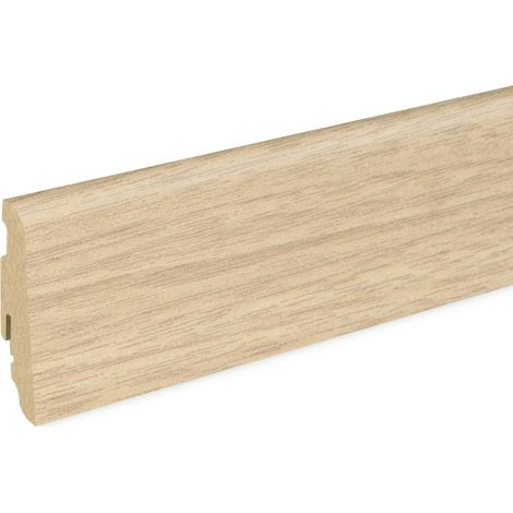 Neuhofer Fußleiste 240 cm x 58 x 19 mm walnuss Sockelleisten & Fußleisten (1/3)