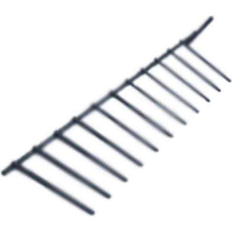 Ersatzteil - Tellerhalter, gerade -  -