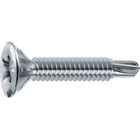 Vis autoperceuse drillex - Finition : Chromiting - Longueur (mm) : 13 - Ø (mm) : 3,9 - MUSTAD Vendu par : 1000