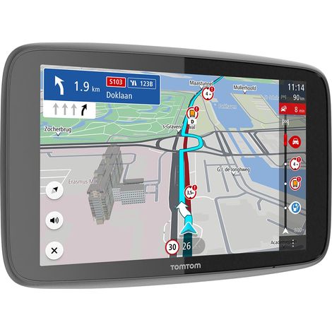 TomTom GO Expert Navigationssystem Fixed 17,8 cm (7") Touchscreen Schwarz