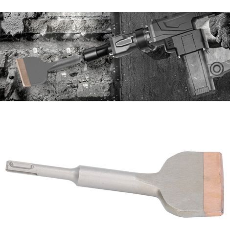 Burin à Démolition en Carbure pour Béton et Mur - Manche Cylindrique (1/5)