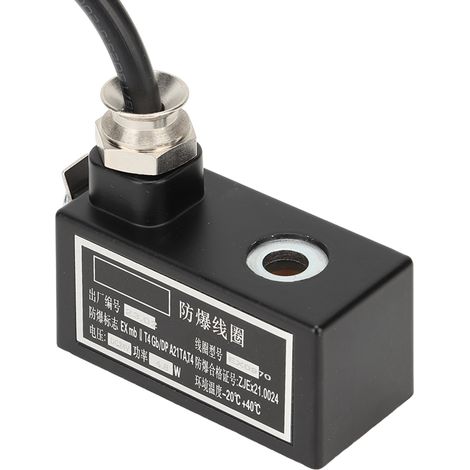 Bobine électromagnétique antidéflagrante CT4, excellente conductivité, pour distributeur pneumatique 4V310 4V210, DC24V 4,8W (1/5)