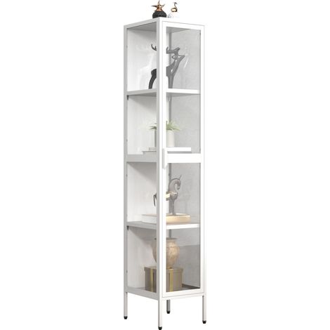 Escaparate de vidrio de acero Floka XL 160x30x35 - VCM (1/2)