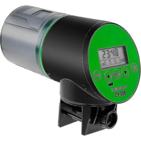 Distributeur Automatique de Nourriture pour Aquarium, Rechargeable USB avec Minuterie et Écran LCD (1/5)