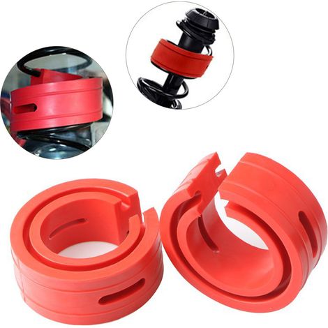2 Stück Kfz-Schraubenfederpuffer Antivibrations-Universal-Federstoßdämpfer für Autos E (1/5)