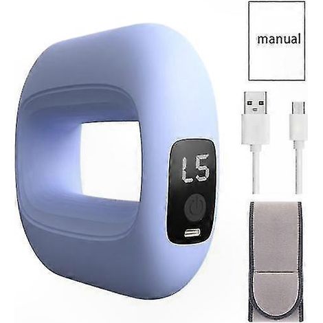Muskelmassagegerät mit LED-Display, ergonomisches, tragbares Faszienmassagegerät, Vibrationsfunktion mit mehreren Geschwindigkeitsstufen zur Entspannung und Regeneration (1/5)