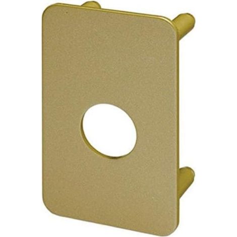 Contreplaque de Sécurité pour Verrou V136 - 6754V/SC - Protection contre l'arrachement, Finition esthétique, Protection de la porte - ø 25mm - Verrous références : 7740RIS et 7743RIS (1/2)
