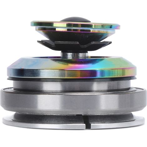 Jeu de direction LeBycle pour VTT et vélo de route, coloré, à double roulement, diamètre 28,6 x 41,8 mm – diamètre 52 x 30/39,8 mm, tube droit 28,6" et tube conique 1,5". (1/5)