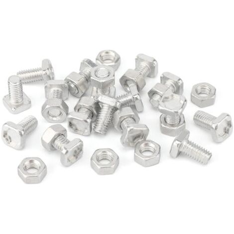 50 pieces of greenhouse nuts and bolts for greenhouse assembly and fastening--DTEKGAZ