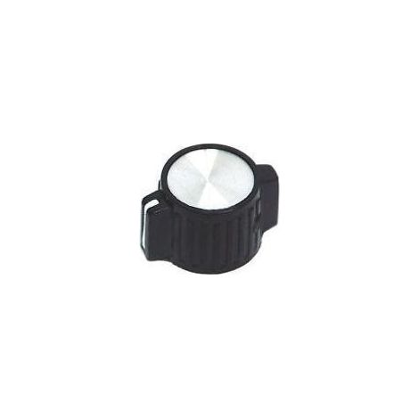 Bedienknopf mit Blinkerwelle 6mm Schwarz 25x14mm