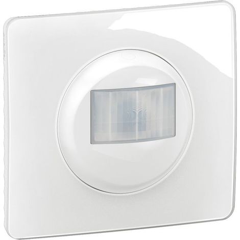 détecteur mural - 2 fils - sans neutre - complet - blanc - legrand cb9050 (1/2)