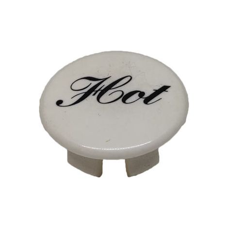 Ricambio placchetta acqua calda per miscelatore serie Mamilla Gessi RIR0014.031 (1/2)