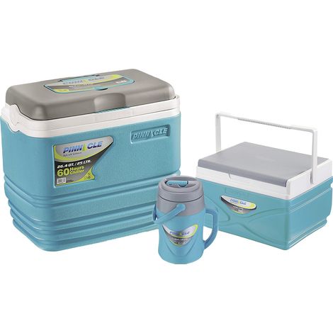 ZORN ZP 25L + 4,5L + 2,0L Combo Kühlbox  Passiv  Blau-Grau (matt) 25 l