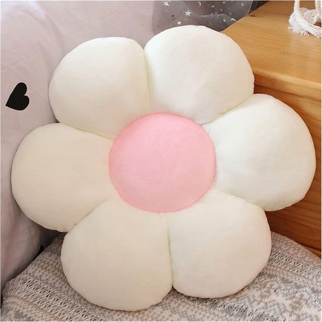 Filiyano-Coussin fleuri et coussin tatami - Coussins d'assise et de sol - Coussin décoratif en peluche - Canapé-lit (30 cm) (1/5)