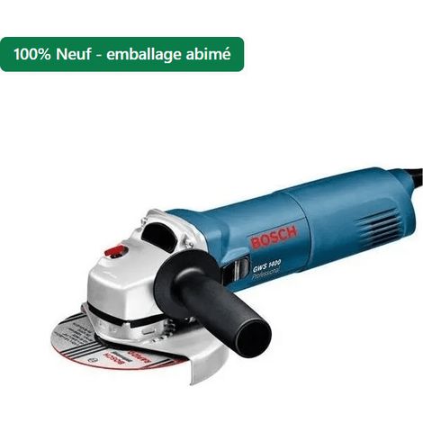 [Produit neuf - emballage abîmé] Meuleuse angulaire Bosch Professional GWS 1400 - 0601824800 (1/5)