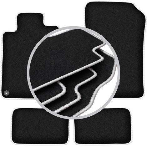 Tapis de sol Carlux argentés pour : Mercedes SL R129 roadster (1998-2002) (1/5)