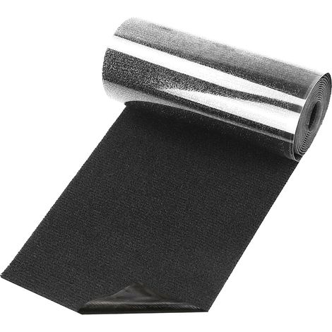 Fabric repair tape - 10 x 300 cm - For sofas, tents, furniture, car seats, deck chairs and boat covers - Black (1/5)