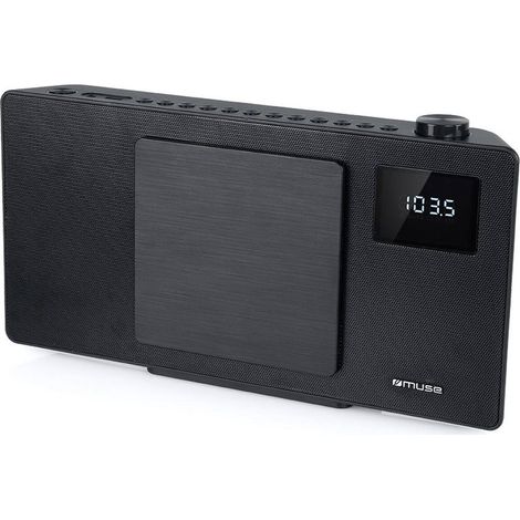 MUSE M60BT BT CD/USB / RADIO DESPERTADOR CD USB DE ESTANTERÍA