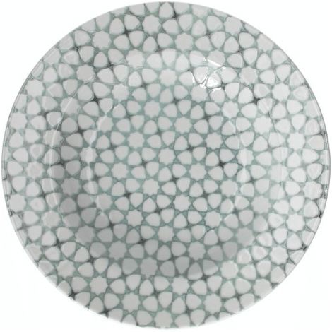 Pastabowl Mosaico 27 cm en porcellana grigio