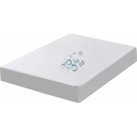 Wasserdichter Matratzenschoner, atmungsaktive Matratzenauflage, hypoallergen, milbenabweisend, antibakteriell, geräuscharm, ultraweich, Spannbettlaken, Matratzenbezug 100 x 200 cm (1/5)
