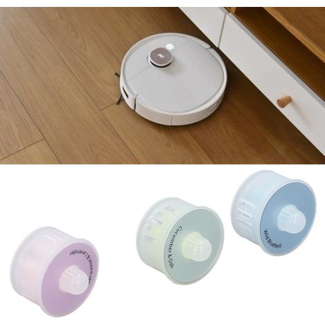 Cápsulas de ambientador para aspiradoras robot, de plástico ABS, paquete de 3, compatibles con T9 AIVI y T9 MAX. Aromas: Campanilla silvestre, Bergamota, Lavanda, Pepino, Roble. (1/5)