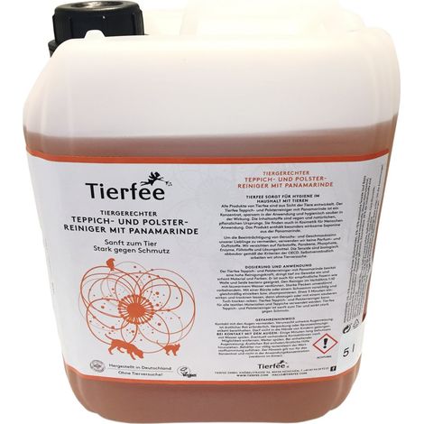Tierfee Ökologischer Teppich und Polsterreiniger - 5 Liter (1/2)