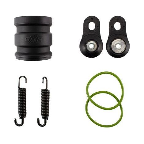 Kit di montaggio originale OXA, supporto, molle, connettore scarico (diffusore) beta 250/300 RR '13-'24 (0040001-810-PDA0202)