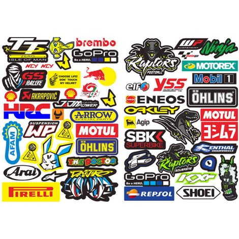 2 Feuilles Autocollant Voiture Moto Humour Casque Stickers Tuning Velo Personnalisé Sport Motocross Convient Aux Motos, Vélos de Course, Bicyclettes, Skateboards et Casques