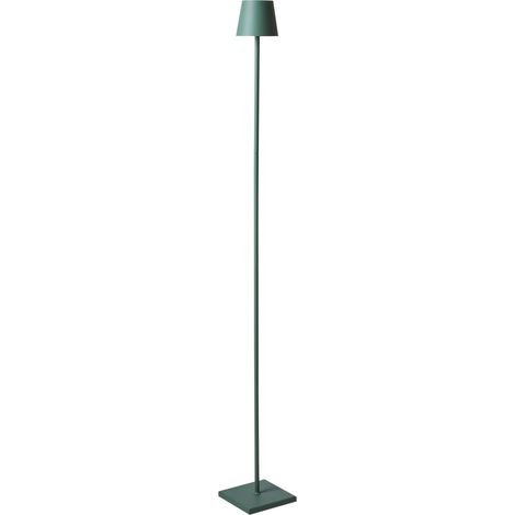Kabellose LED Stehlampe GAVARRESA Metall Grün